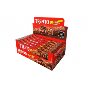 WAFER TRENTO MASSIMO CHOCOLATE 480G  (16UN x 30G)